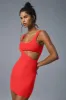 Asymmetric Soleil Dress - Red Hot Summer sold by Alo Yoga
