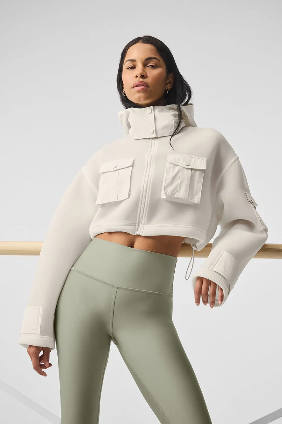 三連休限定値下げ　yo BIOTOP Cropped parka 三連休限定値下げyo BIOTOP Cropped parka