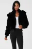 Faux Fur Foxy Jacket - Black sold by Alo Yoga