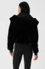 Faux Fur Foxy Jacket - Black sold by Alo Yoga