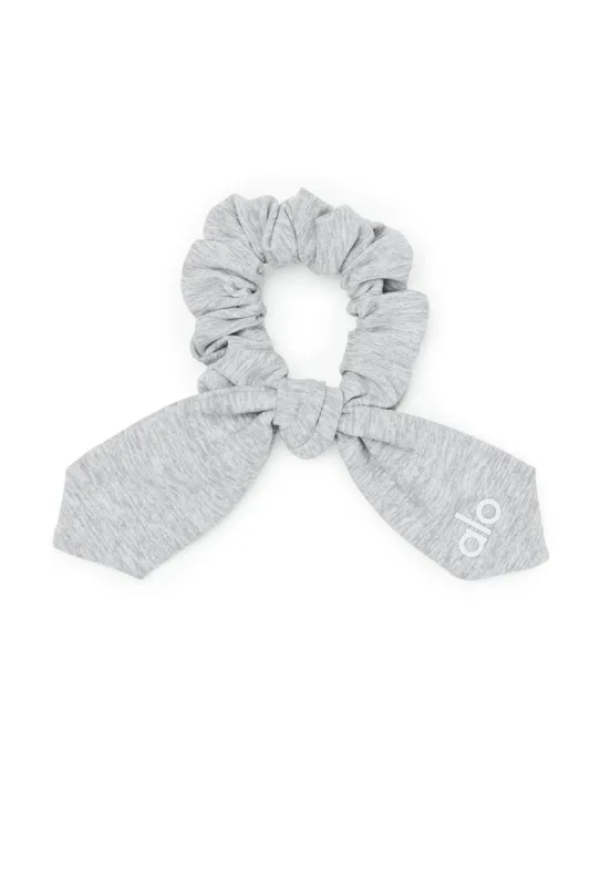 Alosoft Rhythm Scrunchie - Athletic Heather Grey sold by Alo Yoga