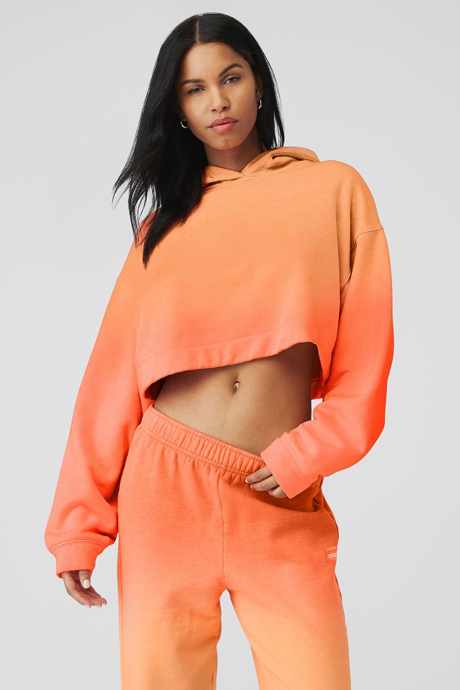 Ombre Bae Hoodie - Summer Sunset sold by Alo Yoga