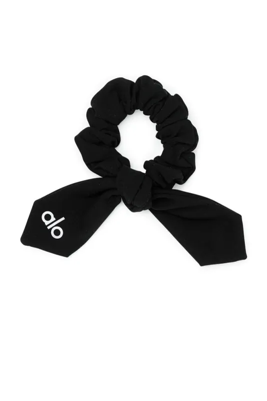 Alosoft Rhythm Scrunchie - Black sold by Alo Yoga