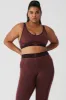 Airlift Line Up Bra - Cherry Cola sold by Alo Yoga