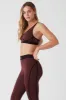 Airlift Line Up Bra - Cherry Cola sold by Alo Yoga