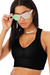 Stunner Sunglasses - Pink Mirror/Pink sold by Alo Yoga