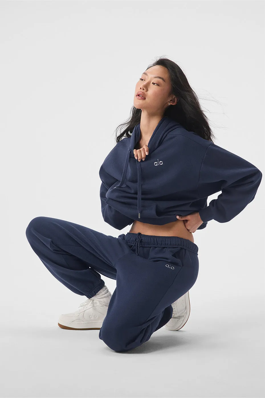 Accolade Hoodie - Navy sold by Alo Yoga product image thumbnail 4