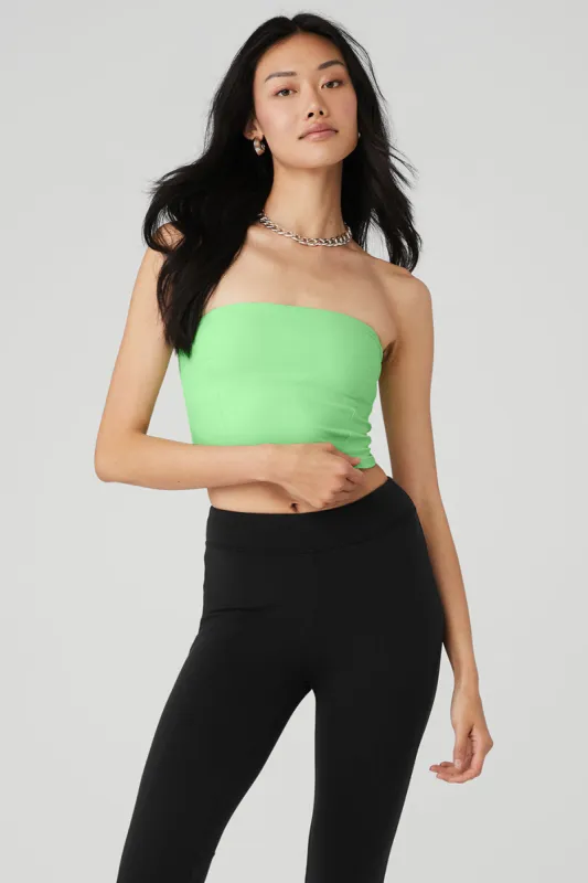 Alosoft Convertible Sunkissed Bandeau - Ultramint sold by Alo Yoga