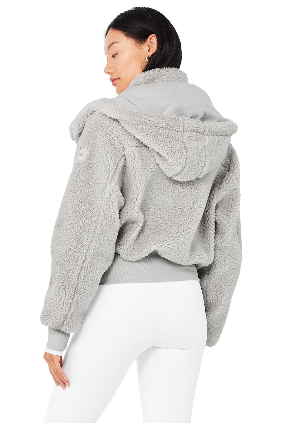 Foxy Sherpa Jacket - Dove Grey sold by Alo Yoga product image thumbnail 3