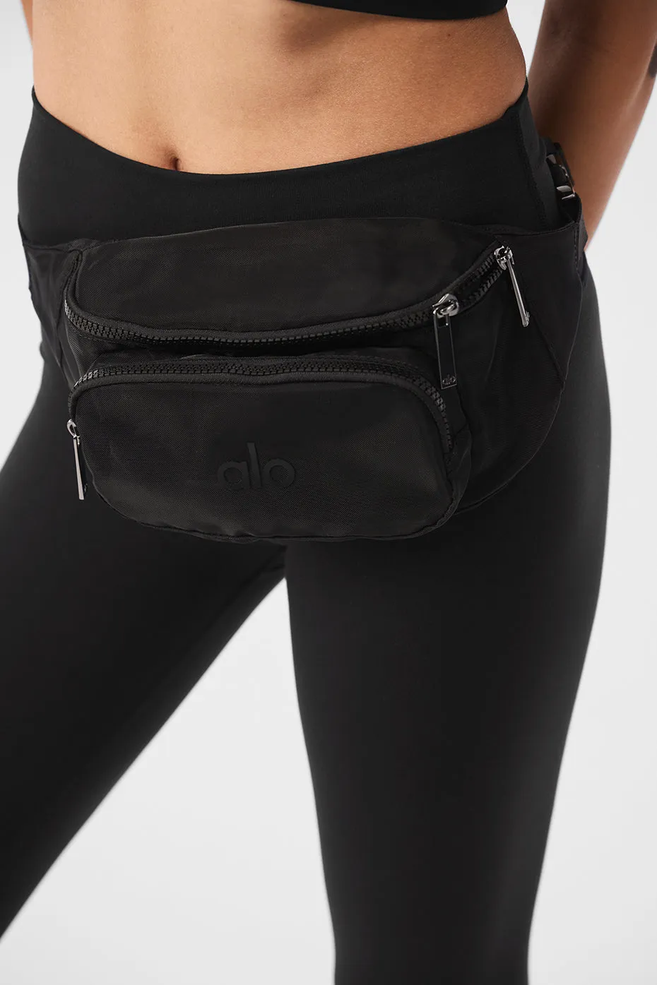 Sheer Fanny Pack - Black sold by Alo Yoga product image thumbnail 4