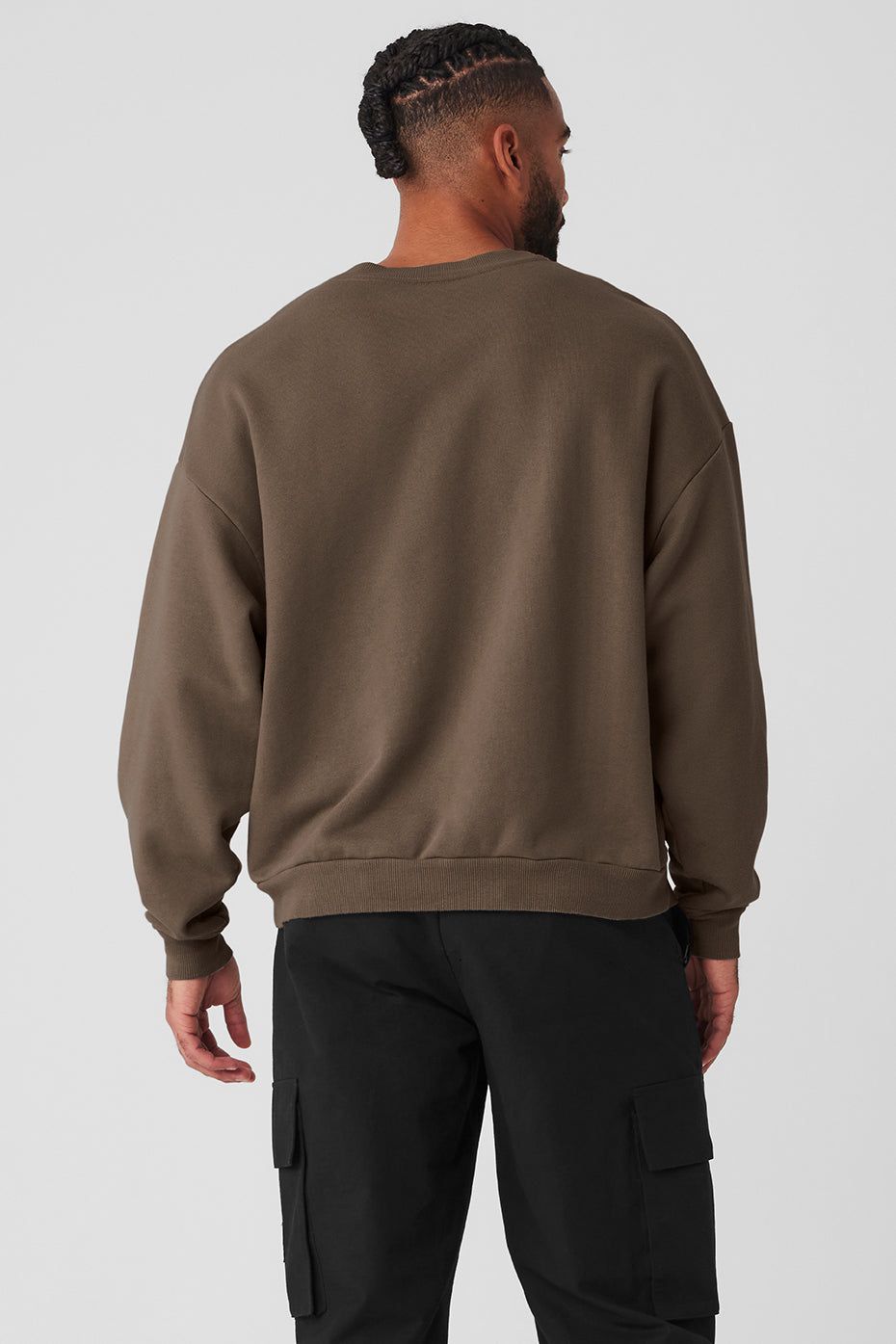 Accolade Crew Neck Pullover - Olive Tree sold by Alo Yoga product image thumbnail 2
