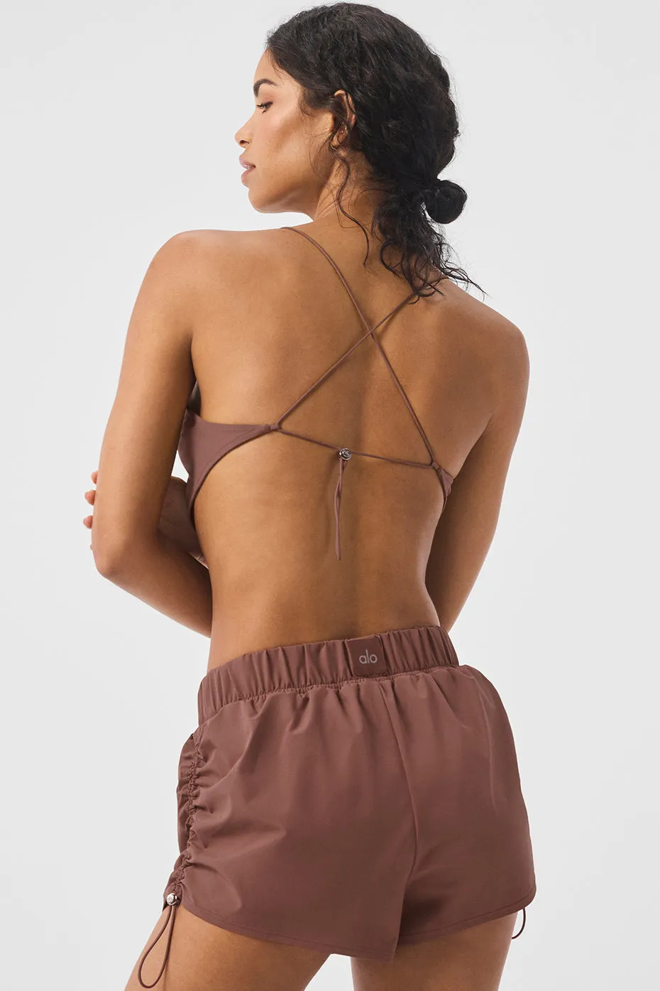 Cropped Megastar Tank - Chestnut sold by Alo Yoga product image thumbnail 2