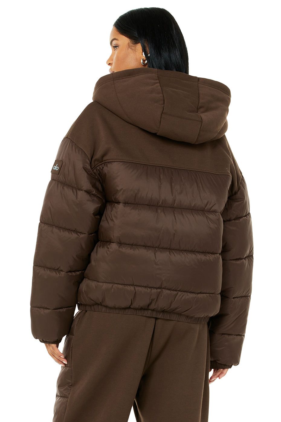 Mash Up Jacket - Espresso sold by Alo Yoga product image thumbnail 2