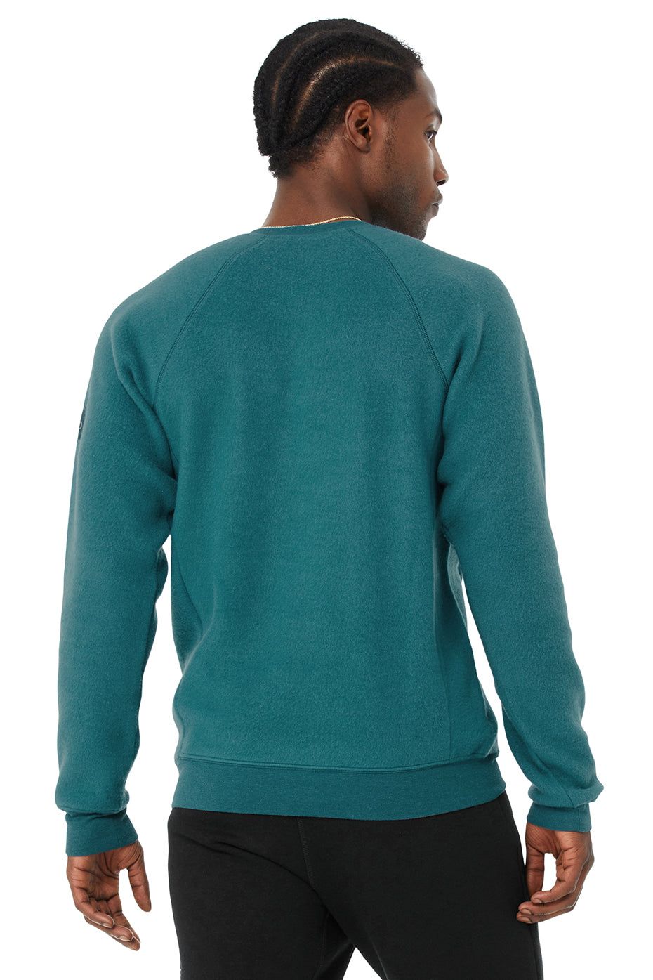 Triumph Crew Neck Sweatshirt - Mineral Blue sold by Alo Yoga product image thumbnail 2