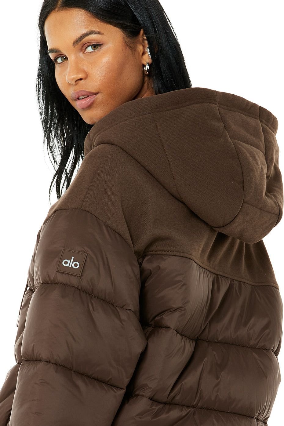 Mash Up Jacket - Espresso sold by Alo Yoga product image thumbnail 5