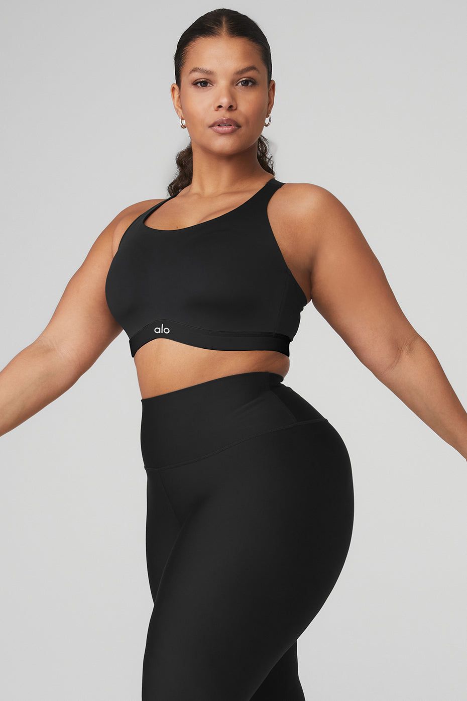 Power Play High Impact Bra - Black sold by Alo Yoga product image thumbnail 3