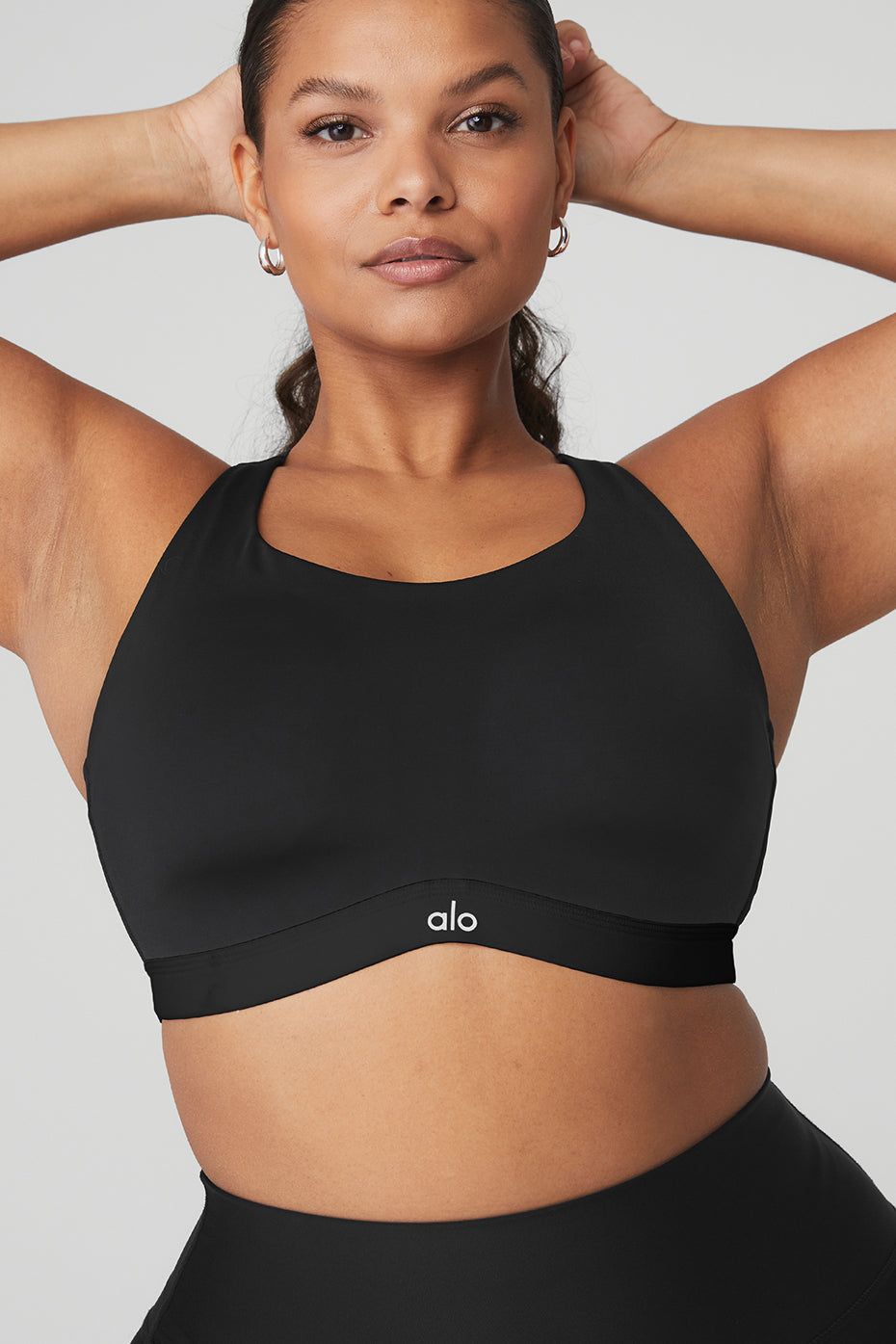 Power Play High Impact Bra - Black sold by Alo Yoga product image thumbnail 4