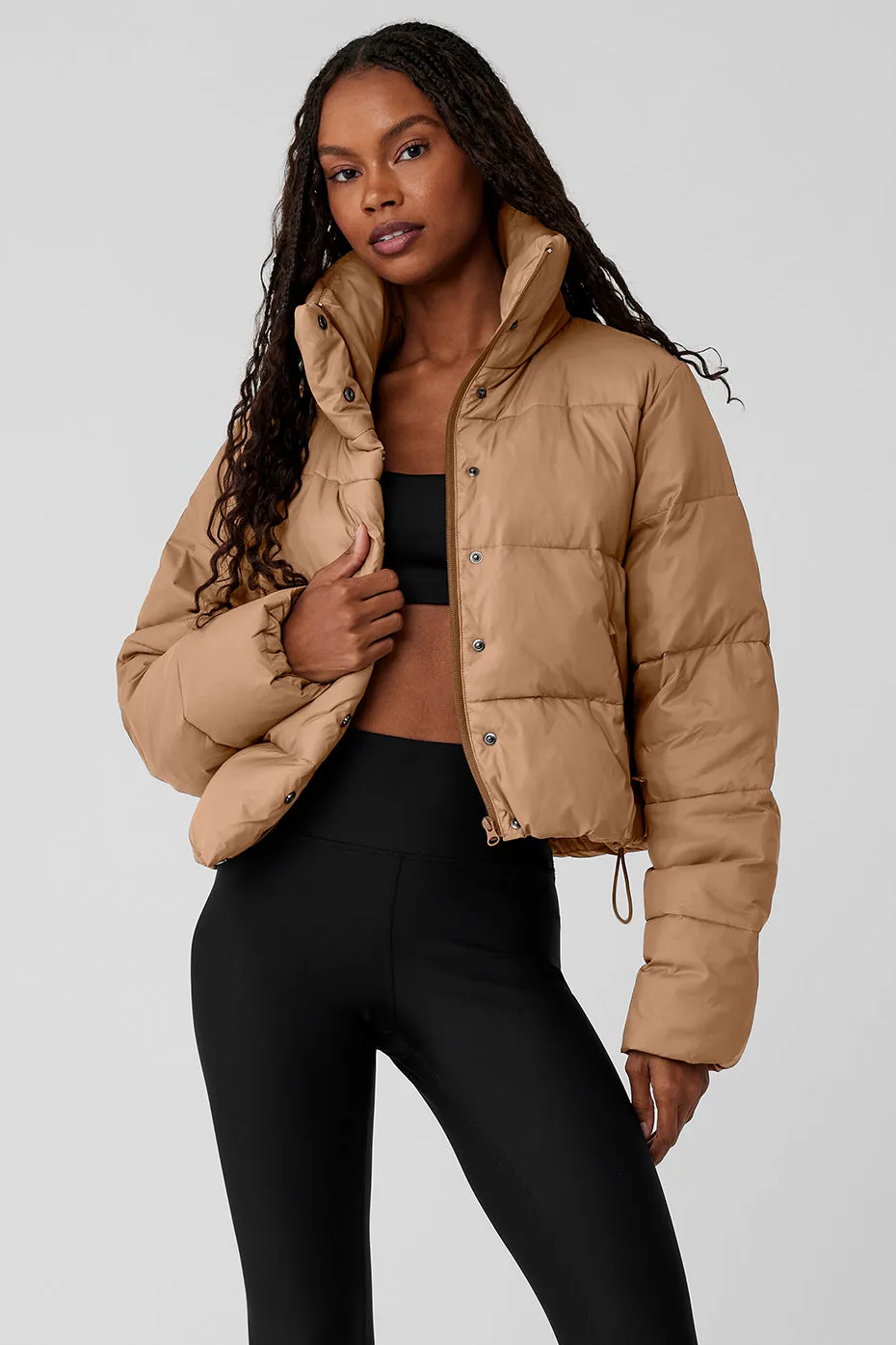 Gold Rush Puffer - Toasted Almond | Parallel
