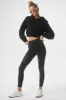 7/8 High-Waist Moto Legging - Black sold by Alo Yoga