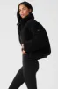Sherpa Snow Angel Puffer - Black sold by Alo Yoga