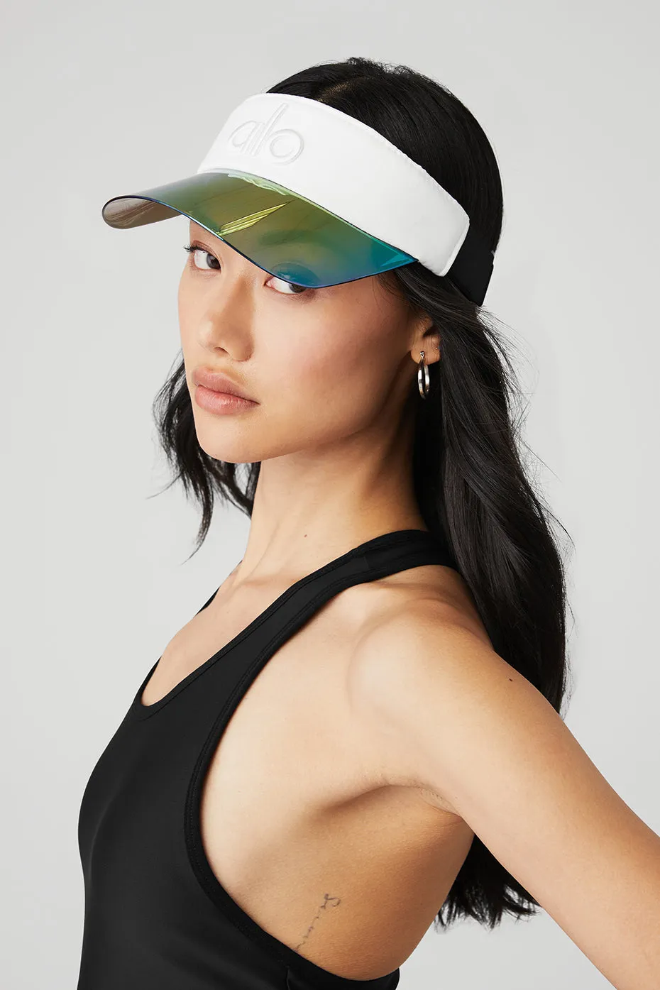 Airlift Solar Visor - White sold by Alo Yoga product image thumbnail 2