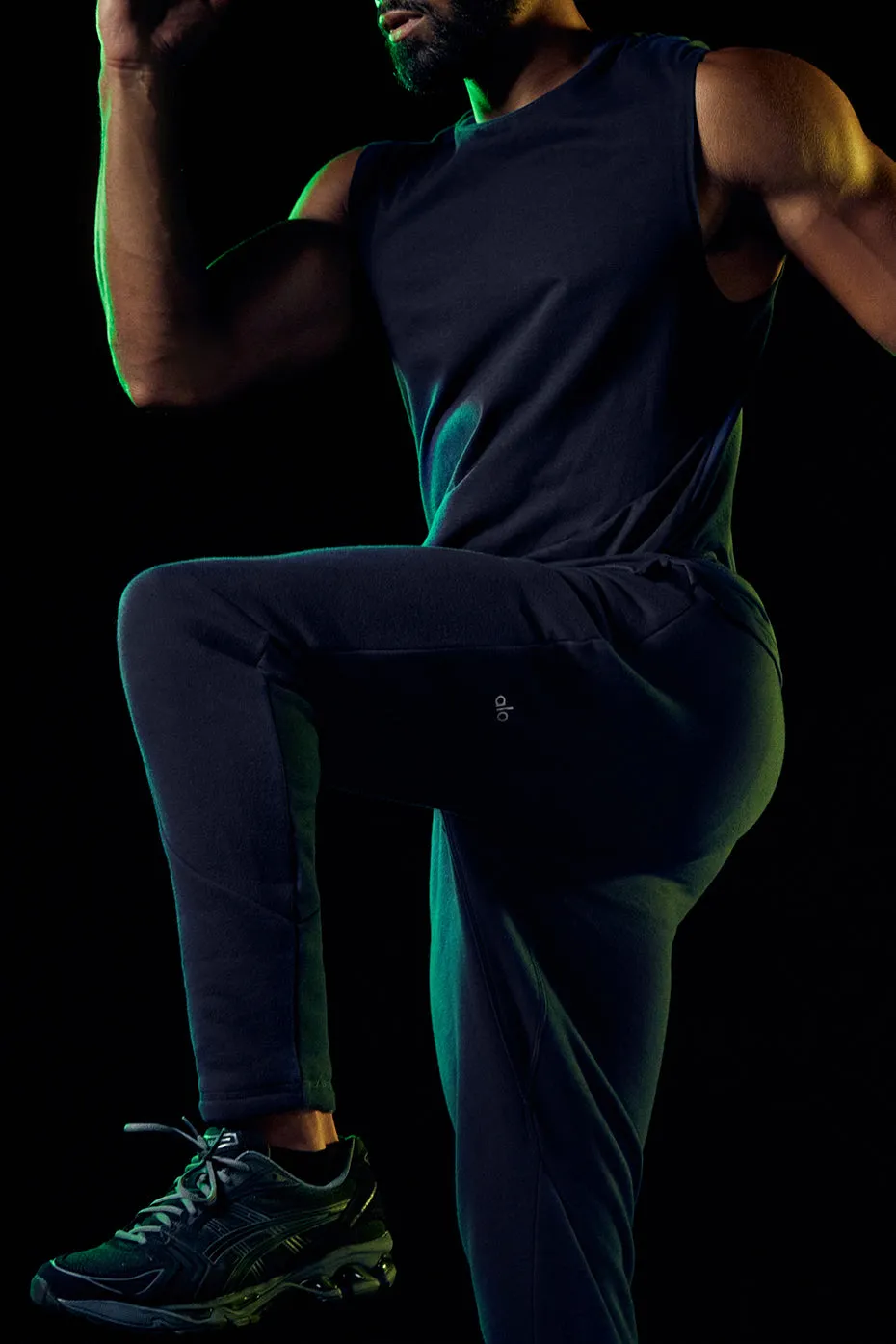 The Triumph Sweatpant - Navy sold by Alo Yoga product image thumbnail 5