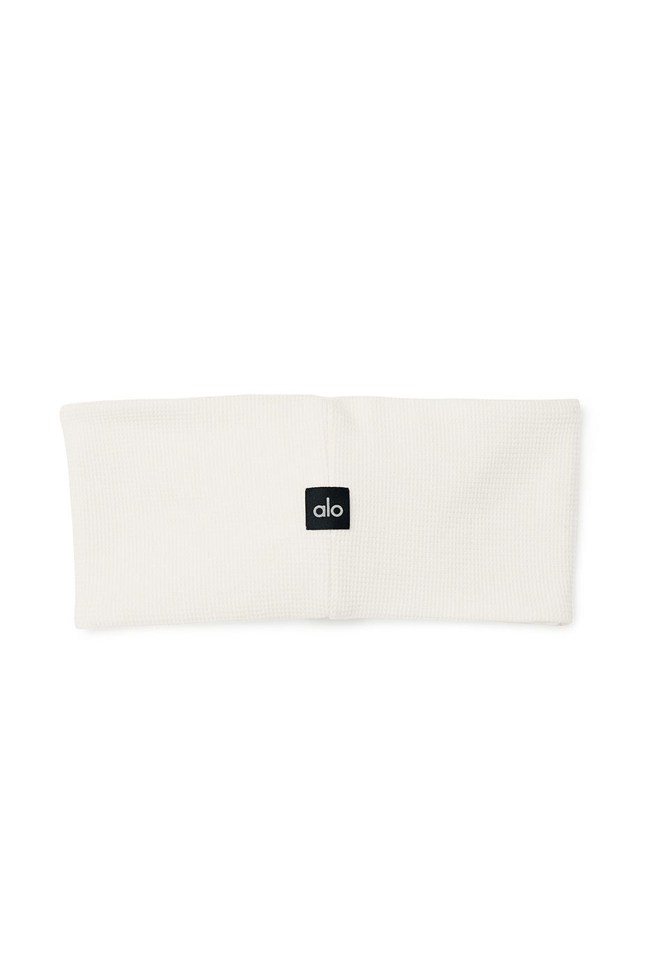 Micro Waffle Headband - Ivory sold by Alo Yoga product image thumbnail 2