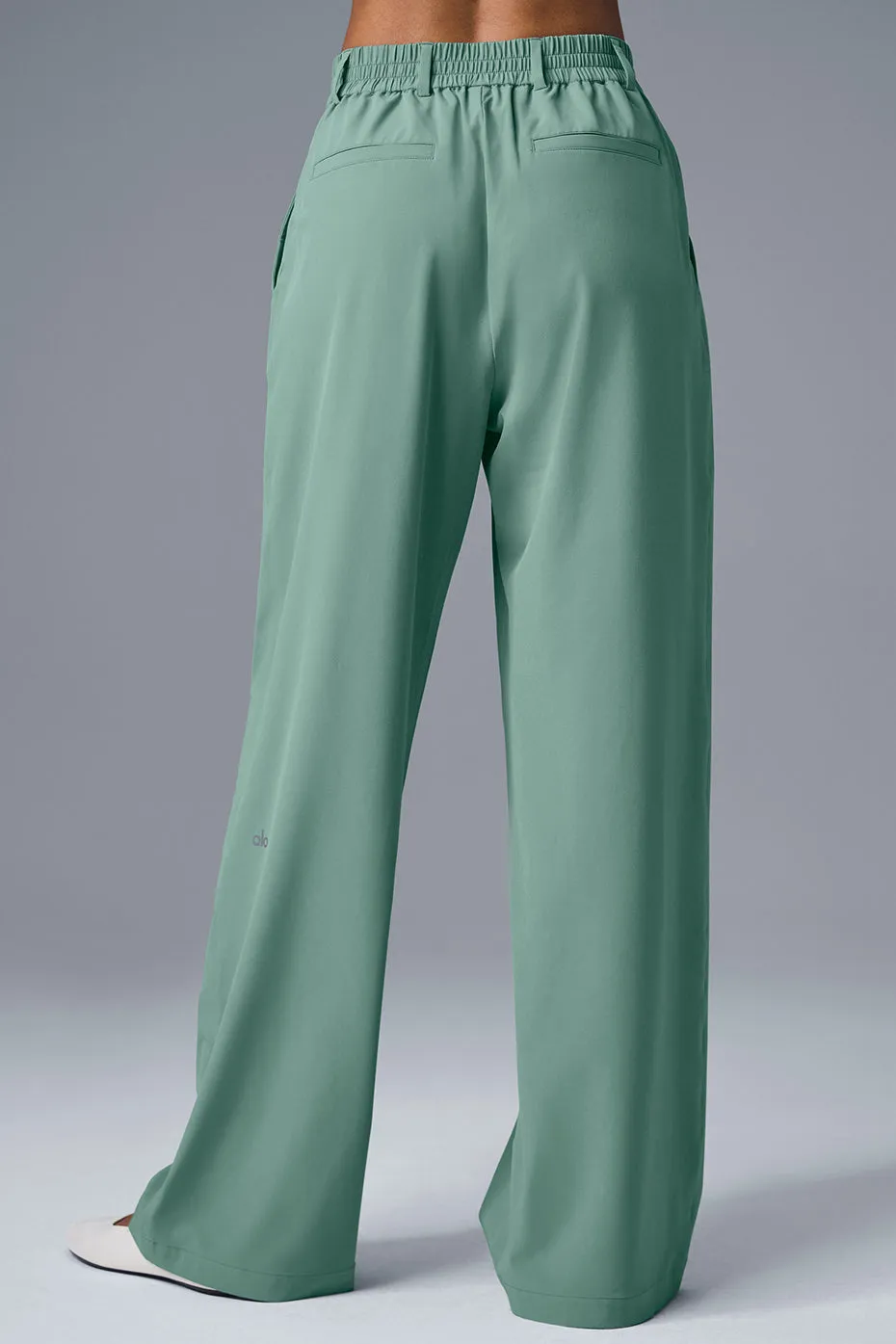 High-Waist Pursuit Trouser (Long) - Botanical Green sold by Alo Yoga product image thumbnail 4