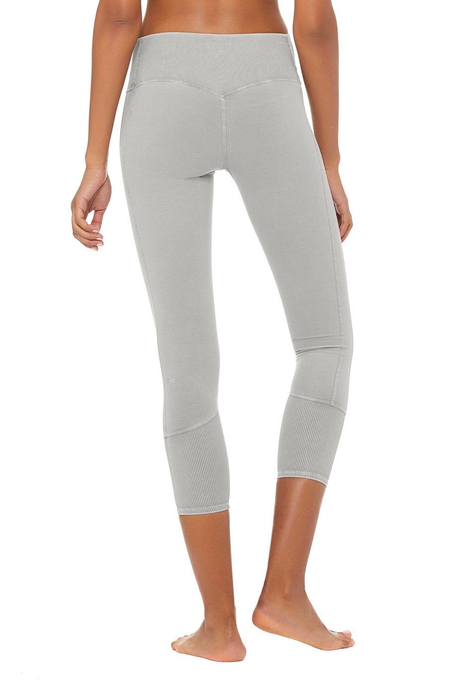 7/8 High-Waist Alo Sueded Lounge Legging - Lead Wash sold by Alo Yoga product image thumbnail 3