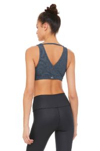 Togetherness Bra - Eclipse Heather sold by Alo Yoga
