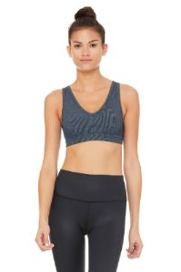 Togetherness Bra - Eclipse Heather sold by Alo Yoga