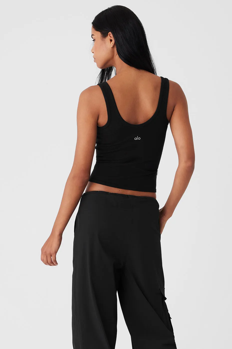 Seamless Chosen Tank - Black sold by Alo Yoga product image thumbnail 3
