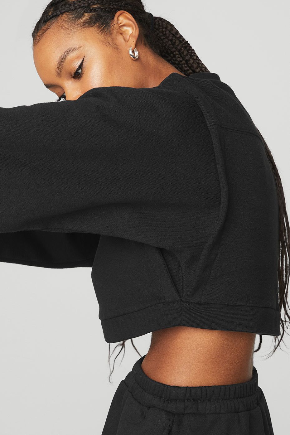Cropped Fresh Coverup - Black sold by Alo Yoga product image thumbnail 4