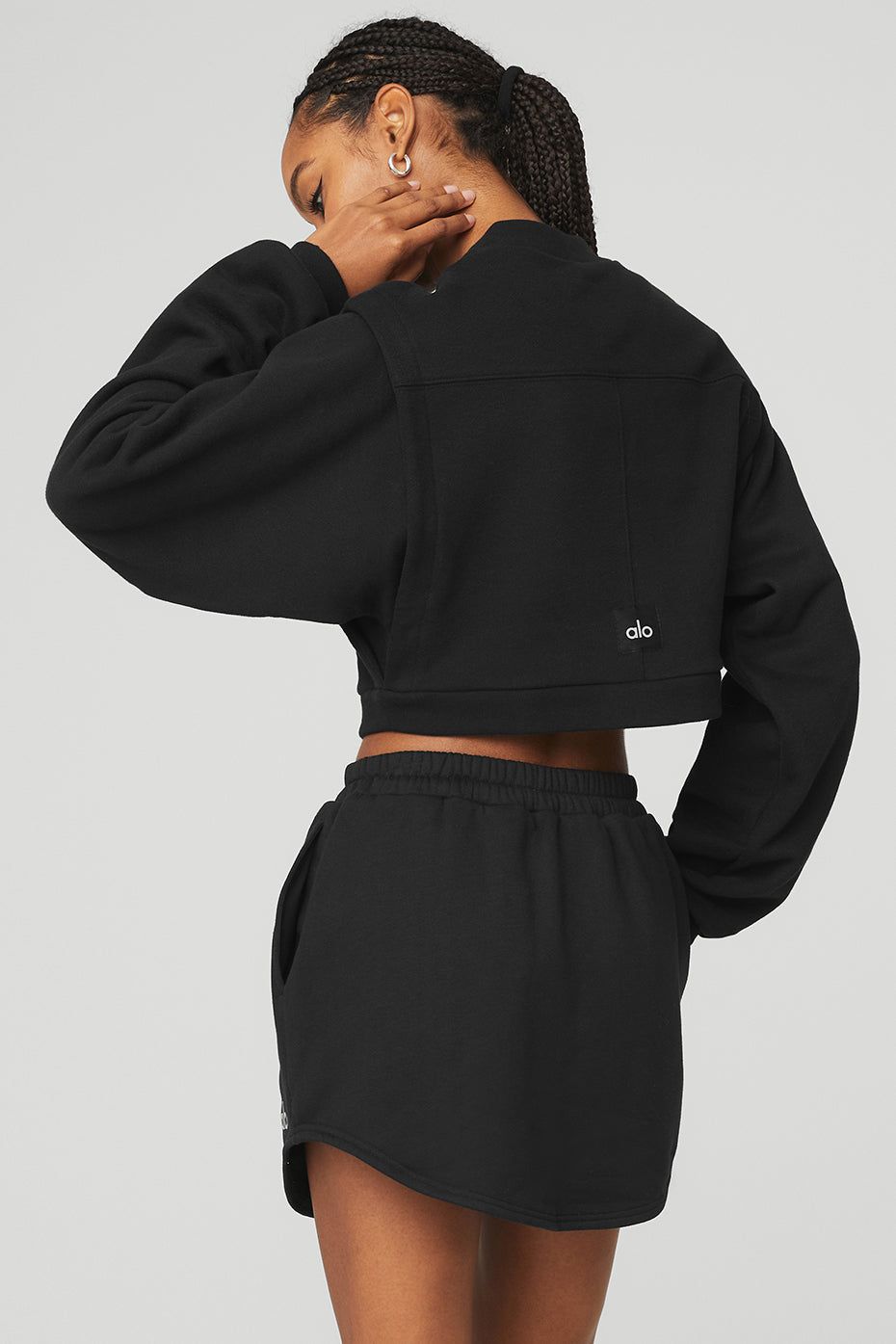 Cropped Fresh Coverup - Black sold by Alo Yoga product image thumbnail 2