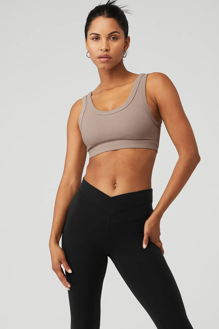 Wellness Bra - Taupe sold by Alo Yoga