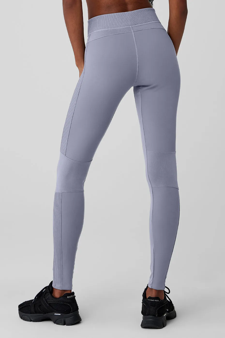 Alosoft High-Waist Head Start Legging - Fog sold by Alo Yoga product image thumbnail 2