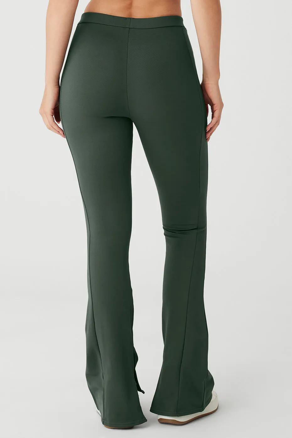High-Waist Zip It Flare Legging - Dark Cactus sold by Alo Yoga product image thumbnail 2
