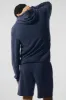 Micro Waffle Fast Break Hoodie - Navy sold by Alo Yoga