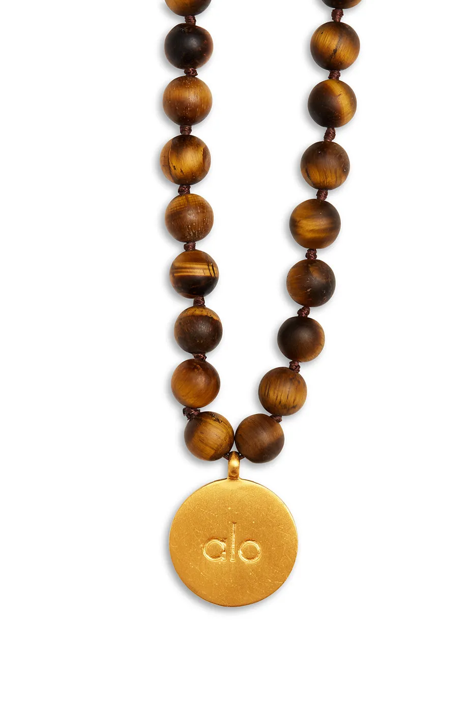 Tiger’s Eye Mala Necklace sold by Alo Yoga product image thumbnail 2