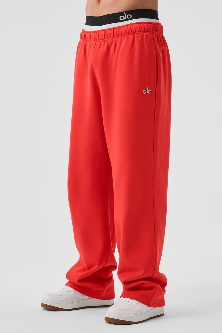 Accolade Straight Leg Sweatpant - Red Hot Summer sold by Alo Yoga product image thumbnail 3