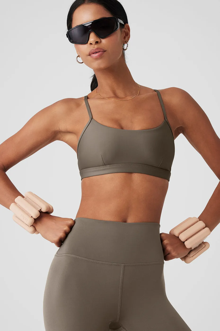 Airlift Intrigue Bra - Olive Tree sold by Alo Yoga product image thumbnail 5