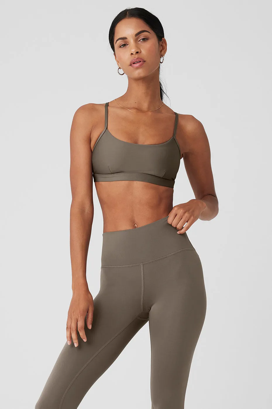 Airlift Intrigue Bra - Olive Tree sold by Alo Yoga