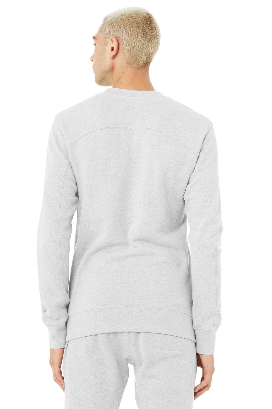 Base Sweatshirt - Athletic Heather Grey sold by Alo Yoga product image thumbnail 2