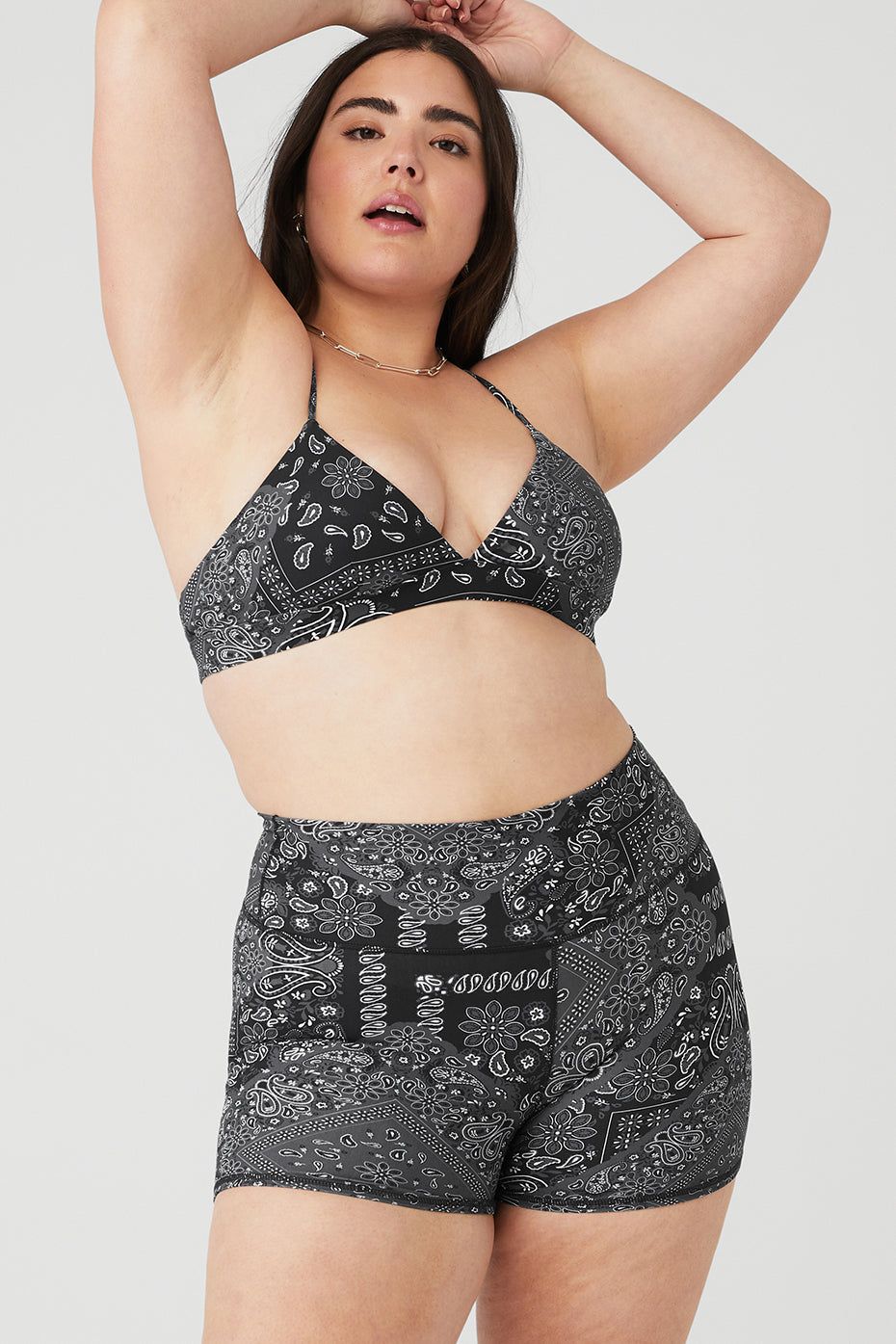 Vapor Bandana Splendor Bra - Black sold by Alo Yoga product image thumbnail 5