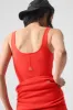 Alosoft Head Start Dress - Red Hot Summer sold by Alo Yoga