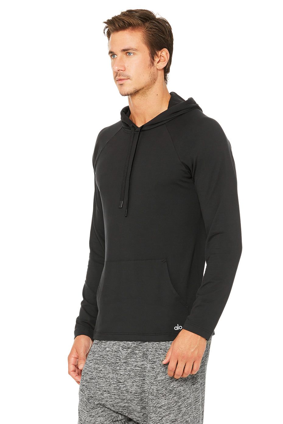 The Conquer Hoodie - Matte Black sold by Alo Yoga product image thumbnail 3