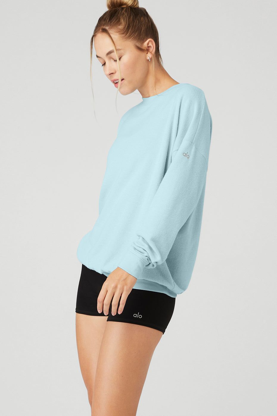 Soho Pullover - Chalk Blue sold by Alo Yoga product image thumbnail 3