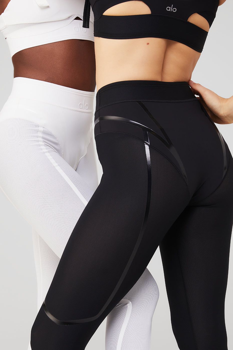 Day Break Garter Legging - Black sold by Alo Yoga product image thumbnail 5