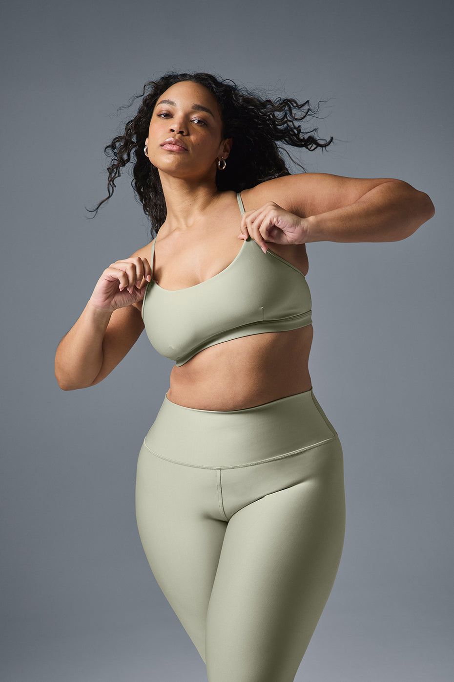 Airlift Intrigue Bra - Limestone sold by Alo Yoga product image thumbnail 5
