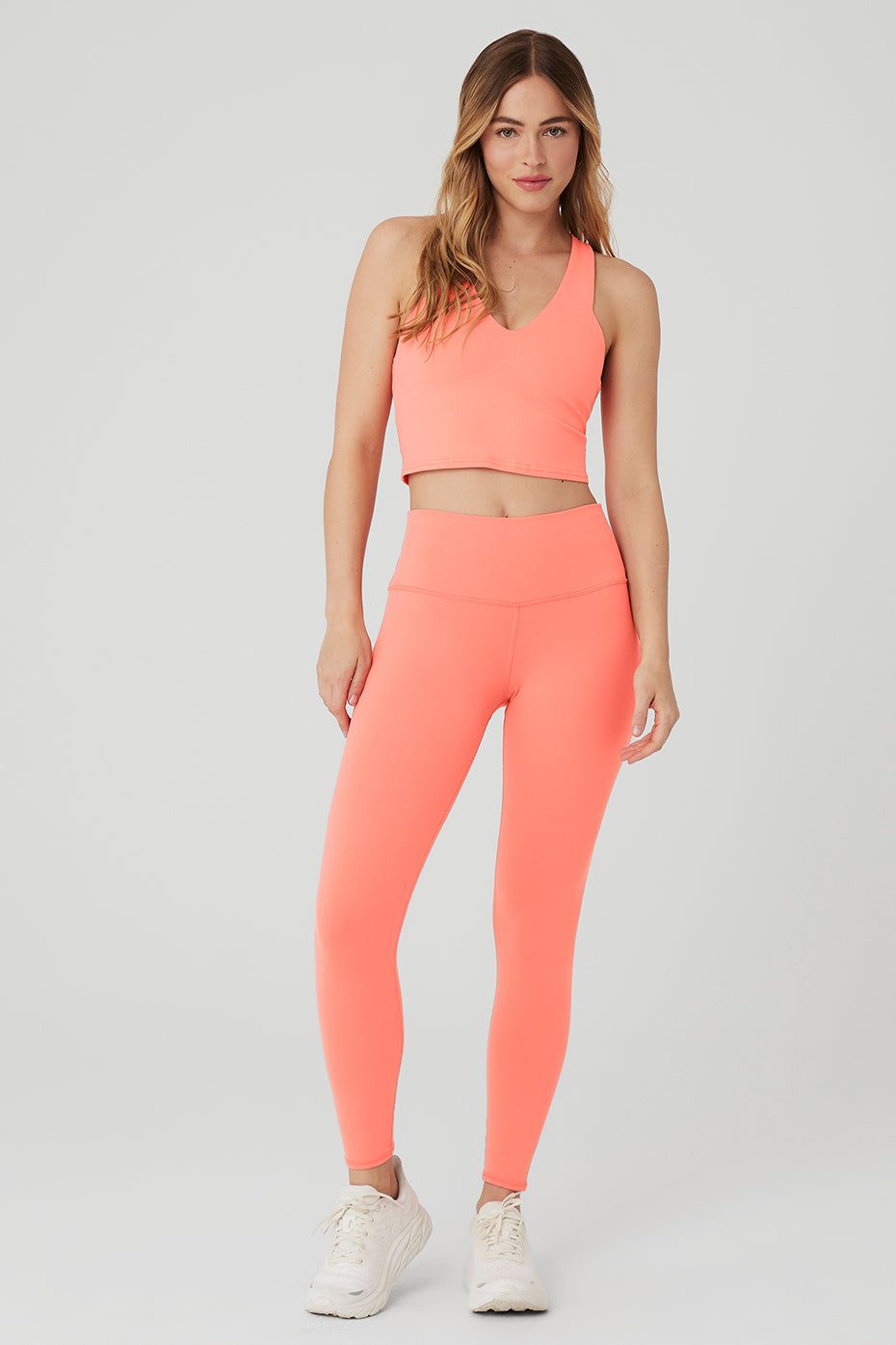 Airbrush Real Bra Tank & 7/8 High-Waist Airbrush Legging Set sold by Alo Yoga product image thumbnail 19